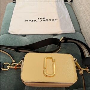 Marc Jacobs Snapshot Camera Crossbody Bag with Gold Hardware